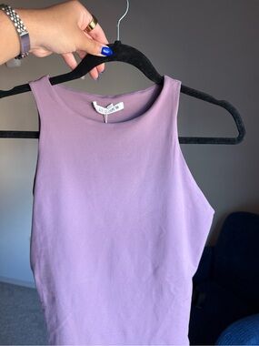 ReoRia Mauve High-Neck Bodysuit